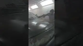 🚘BEAUTIFUL PROFESSIONAL CAR PAINT SILBAR PEARL PROCESS AND REPAIR #bodyshop #paint😎😜👍😁