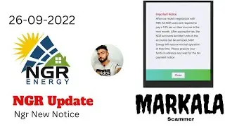 NGR Update | Ngr New Notice Details| Azure Studio Ceo Statement About Ngr & Markala | Hacker Attack