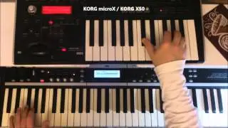 Korg MicroX and Korg X50 (zodiak)
