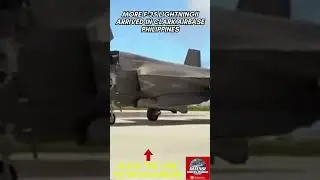 More F-35's arrived in Clark Air Base Philippines #f35b #stealthfighter #fighterjet #short