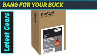 Чернила Epson 748 DURABrite Pro: высокопроизводительные черные чернила для принтеров WorkForce.