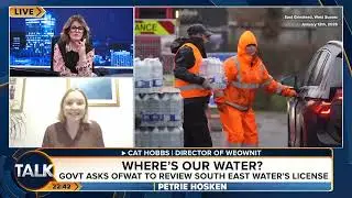 Вернем контроль над компаниями South East Water и Thames Water &mdash; вместе с Петри Хоскен на TalkTV