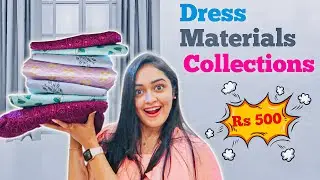 Latest Fancy Dress Materials Collections Rs 500 | Dress Suits At Reasonable Prices