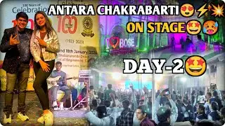 (Day-2) 100Years journey of BOSE Cuttack🥳😍|  @07ANTARA on Bose Stage🤩 🎉| Twinzone Vlogs😍|