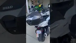 PCX add ons. SHAD33 with backrest and upgraded windscreen #PCX