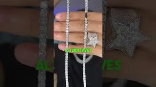 Moissanite💎 Is One Of The Most Affordable🤑 Diamond Alternatives #moissanite #diamond #alternative