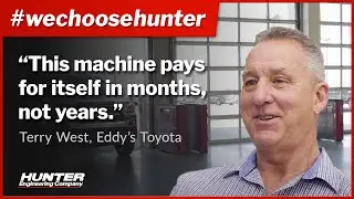 Hunter's Quick Check Drive™ at Eddy's Toyota