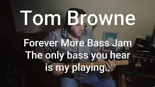 Tom Browne FUNK BASS Vox Standard Slap Jazz Funk