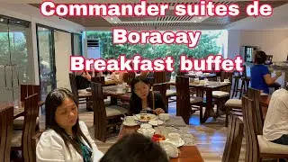 TRAVEL VLOG //  COMMANDER SUITES DE BORACAY BREAKFAST MENU // BORACAY 2022