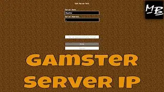 Minecraft Gamster Server IP Address