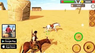 Wild West Cowboy Horse Game Gameplay || Wild West Cowboy Horse Game Android iOS Mobile Gameplay