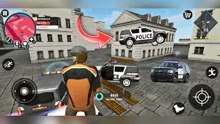 Miami Crime Simulator 2 ( FLYING POLICE CAR ) Android Gangster GamePlay