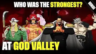 Who was the Strongest in God Valley?- Rocks, Garp or Roger? | One Piece |Anime hub #onepiece