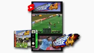 🚀 ISS 64: Gol de Abreu #shorts  🎮 Nintendo 64. International Superstar Soccer 64