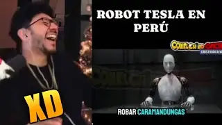 ZEIN se KGA de RISA con VIDEO de ROBOT TESLA en PERU