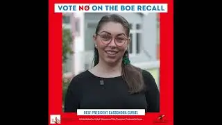Vote NO on the SF BOE Recall!
