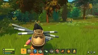 Runing away from elite Farmbots x3 🏃&zwj;♀😅 - Scrap Mechanic Survival