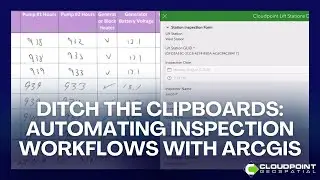 Ditch the Clipboards and Automate Your  Inspections with ArcGIS