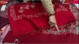 16 January 2026,,,,,,ewaz,,,pure pashmina brand me party wear stol 9050856733