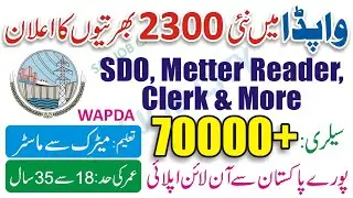 Wapda Jobs 2022 - Peshawar Electric Supply Company Jobs - Wapda Online Apply - PESCO Jobs 2022