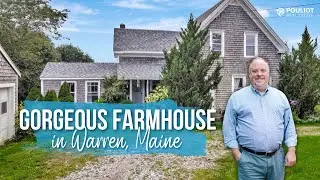 Gorgeous Farmhouse in Warren | For Sale | Maine Real Estate