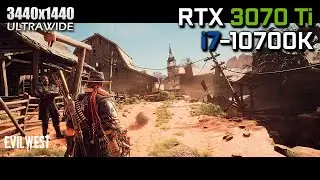 Evil West - RTX 3070 Ti & i7-10700K | Max Settings 3440x1440