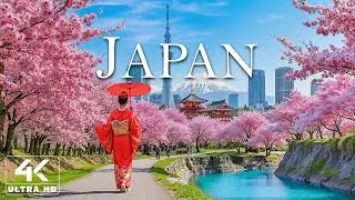 Spring in Japan 4K 🌸 Land of the Rising Sun, Cherry Blossoms in Full Bloom & Peaceful Cities