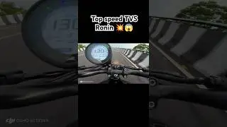 Top speed TVs ronin 💥💥#shorts #motovlog#youtube#youtubeshort#reactionvideo