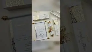 beautiful and unique wedding card idea🥰✨#wedingcollection#weddingcards#fancy#fashion#shorts#viral