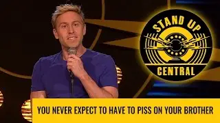 You never expect to have to piss on your brother