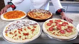 MASSA DE PIZZA - para assar em forno doméstico