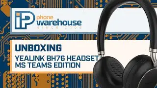 Yealink BH76 Bluetooth Headset Microsoft Teams Edition UNBOXING | IP Phone Warehouse