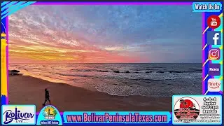 Enjoy A Painted Sky Sunrises on the Upper Texas Coast