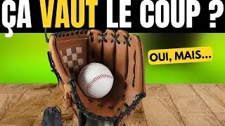 Left-Handed Baseball/Softball Glove &ndash; Soft PU Leather, with 1 Ball Included