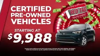 Мероприятие по распродаже Red Tag | Тойота из Берне