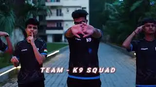 wait is over ? meet over k9 squad🤙🏻🎇Ready to Dominate.#bgmi #pubg #k9squad #omega #best #ninjaboi