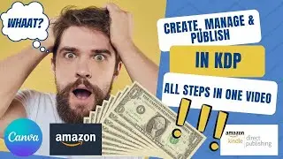 Earn $1000 Monthly with Amazon KDP Journals Create, Manage & Publish | Step-by-Step Guide| All Parts