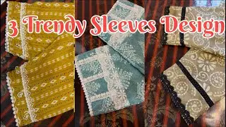 3 Trendy Sleeves Design/Pakistani Sleeves Design 2026/Sewing Tips And Tricks || @Khans_boutique 