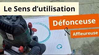 Le Sens d&rsquo;Utilisation d'une D&eacute;fonceuse