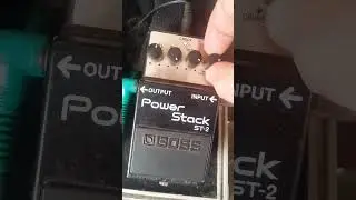 Boss Power Stack ST-2 full bass + 15:00 treble + ALL GAIN RANGE 