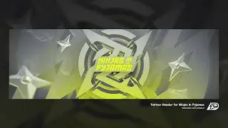 #117 Speedart — Twitter Header for Ninjas in Pyjamas