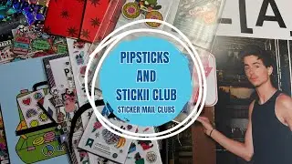 An update from Minnesota and a sticker mail club show & tell #stickiiclub #pipsticks