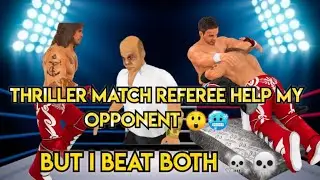 ☠️🥶Thriller Match Of WWE 3d Revolution. Referee Helps To My Opponent To Lose Me😲😮#viral #game #9