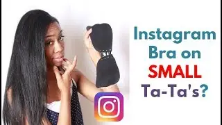 Instagram Bra A CUP for Girls with No Boobs - Flat Chested