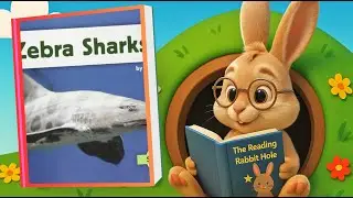 ZEBRA SHARKS! 🦓 🦈 | The Stripes That DISAPPEAR (Educational Shark Book Kids Read Aloud)