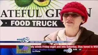 First South Bend food truck opens on snowy day
