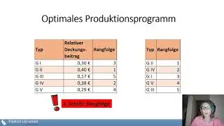 Optimales Produktionsprogramm
