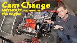 Swapping a Mini A-Series camshaft, without removing the engine!!