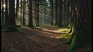 Peaceful Forest Sleep Story to Shut Down Your Mind | 1 Hour | Nature ASMR for Deep Bed-Time Sleep