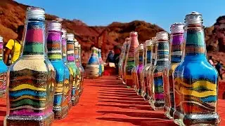 The VALLEY OF Rainbow, Hormoz Island 